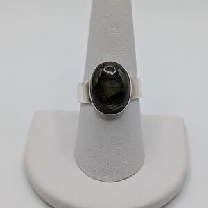 Artisan Labradorite And Silver Ring